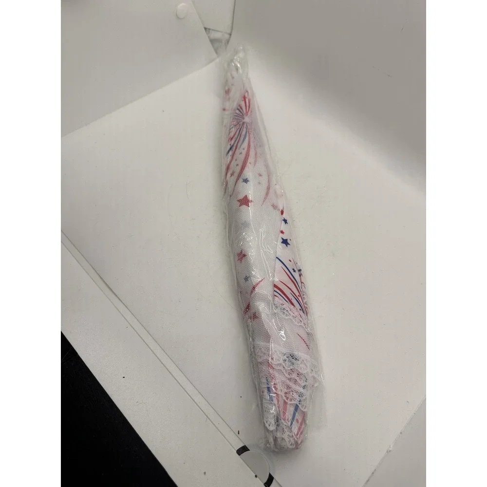 Set of 3 Patriotic Pop Up Mesh Food Covers 16